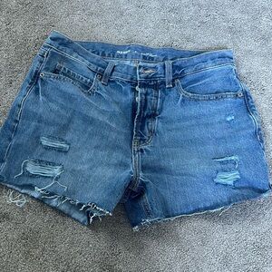 Old navy high rise jean shorts